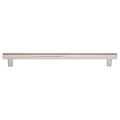 Top Knobs [TK908PN] Die Cast Zinc Cabinet Pull Handle - Hillmont Series - Oversized - Polished Nickel Finish - 8 13/16" C/C - 10 1/16" L