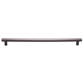 Top Knobs [TK909AG] Die Cast Zinc Cabinet Pull Handle - Hillmont Series - Oversized - Ash Gray Finish - 12" C/C - 13 1/4" L