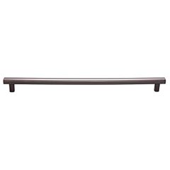 Top Knobs [TK909AG] Die Cast Zinc Cabinet Pull Handle - Hillmont Series - Oversized - Ash Gray Finish - 12" C/C - 13 1/4" L