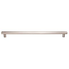 Top Knobs [TK909BSN] Die Cast Zinc Cabinet Pull Handle - Hillmont Series - Oversized - Brushed Satin Nickel Finish - 12&quot; C/C - 13 1/4&quot; L