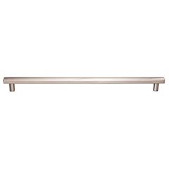 Top Knobs [TK909BSN] Die Cast Zinc Cabinet Pull Handle - Hillmont Series - Oversized - Brushed Satin Nickel Finish - 12" C/C - 13 1/4" L