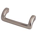 Top Knobs [TK950BSN] Die Cast Zinc Cabinet Pull Handle - Kentfield Series - Standard Size - Brushed Satin Nickel Finish - 3 3/4" C/C - 4 1/4" L