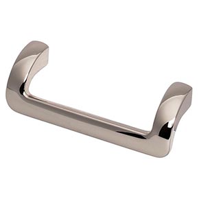 Top Knobs [TK950PN] Die Cast Zinc Cabinet Pull Handle - Kentfield Series - Standard Size - Polished Nickel Finish - 3 3/4" C/C - 4 1/4" L