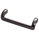 Top Knobs [TK951AG] Die Cast Zinc Cabinet Pull Handle - Kentfield Series - Oversized - Ash Gray Finish - 5 1/16" C/C - 5 9/16" L