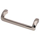 Top Knobs [TK951PN] Die Cast Zinc Cabinet Pull Handle - Kentfield Series - Oversized - Polished Nickel Finish - 5 1/16" C/C - 5 9/16" L