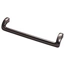 Top Knobs [TK953AG] Die Cast Zinc Cabinet Pull Handle - Kentfield Series - Oversized - Ash Gray Finish - 7 9/16" C/C - 8 1/16" L