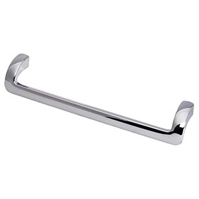 Top Knobs [TK953PC] Die Cast Zinc Cabinet Pull Handle - Kentfield Series - Oversized - Polished Chrome Finish - 7 9/16" C/C - 8 1/16" L