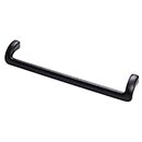 Top Knobs [TK954BLK] Die Cast Zinc Cabinet Pull Handle - Kentfield Series - Oversized - Flat Black Finish - 8 13/16&quot; C/C - 9 5/16&quot; L