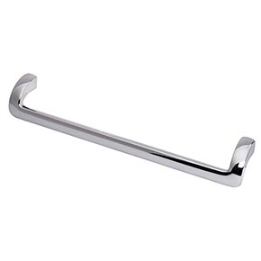 Top Knobs [TK954PC] Die Cast Zinc Cabinet Pull Handle - Kentfield Series - Oversized - Polised Chrome Finish - 8 13/16" C/C - 9 5/16" L