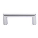 Top Knobs [TK940PC] Die Cast Zinc Cabinet Pull Handle - Kinney Series - Standard Size - Polished Chrome Finish - 3&quot; C/C - 3 7/16&quot; L