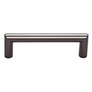 Top Knobs [TK941AG] Die Cast Zinc Cabinet Pull Handle - Kinney Series - Standard Size - Ash Gray Finish - 3 3/4" C/C - 4 3/16" L