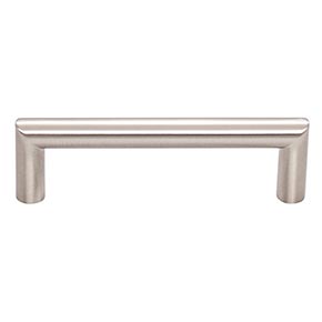 Top Knobs [TK941BSN] Die Cast Zinc Cabinet Pull Handle - Kinney Series - Standard Size - Brushed Satin Nickel Finish - 3 3/4" C/C - 4 3/16" L