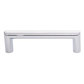 Top Knobs [TK941PC] Die Cast Zinc Cabinet Pull Handle - Kinney Series - Standard Size - Polished Chrome Finish - 3 3/4" C/C - 4 3/16" L