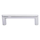 Top Knobs [TK941PC] Die Cast Zinc Cabinet Pull Handle - Kinney Series - Standard Size - Polished Chrome Finish - 3 3/4" C/C - 4 3/16" L