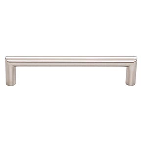 Top Knobs [TK942BSN] Die Cast Zinc Cabinet Pull Handle - Kinney Series - Oversized - Brushed Satin Nickel Finish - 5 1/16" C/C - 5 15/32" L