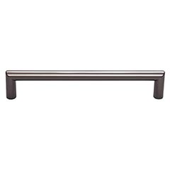 Top Knobs [TK943AG] Die Cast Zinc Cabinet Pull Handle - Kinney Series - Oversized - Ash Gray Finish - 6 5/16" C/C - 6 3/4" L