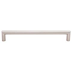 Top Knobs [TK944BSN] Die Cast Zinc Cabinet Pull Handle - Kinney Series - Oversized - Brushed Satin Nickel Finish - 7 9/16&quot; C/C - 8&quot; L