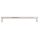 Top Knobs [TK944PN] Die Cast Zinc Cabinet Pull Handle - Kinney Series - Oversized - Polished Nickel Finish - 7 9/16" C/C - 8" L