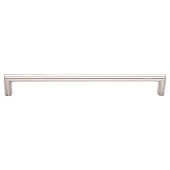 Top Knobs [TK945BSN] Die Cast Zinc Cabinet Pull Handle - Kinney Series - Oversized - Brushed Satin Nickel Finish - 8 13/16&quot; C/C - 9 1/4&quot; L