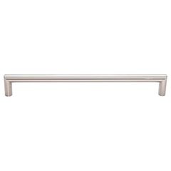 Top Knobs [TK945BSN] Die Cast Zinc Cabinet Pull Handle - Kinney Series - Oversized - Brushed Satin Nickel Finish - 8 13/16" C/C - 9 1/4" L