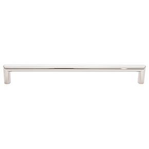 Top Knobs [TK945PN] Die Cast Zinc Cabinet Pull Handle - Kinney Series - Oversized - Polished Nickel Finish - 8 13/16" C/C - 9 1/4" L