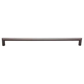 Top Knobs [TK946AG] Die Cast Zinc Cabinet Pull Handle - Kinney Series - Oversized - Ash Gray Finish - 12" C/C - 12 7/16" L
