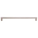 Top Knobs [TK946BSN] Die Cast Zinc Cabinet Pull Handle - Kinney Series - Oversized - Brushed Satin Nickel Finish - 12" C/C - 12 7/16" L