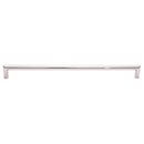 Top Knobs [TK946PN] Die Cast Zinc Cabinet Pull Handle - Kinney Series - Oversized - Polished Nickel Finish - 12" C/C - 12 7/16" L