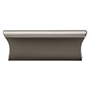 Top Knobs [TK552AG] Die Cast Zinc Cabinet Pull Handle - Glacier Series - Standard Size - Ash Gray Finish - 2&quot; C/C - 3&quot; L