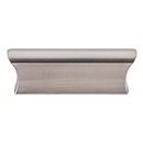 Top Knobs [TK552BSN] Die Cast Zinc Cabinet Pull Handle - Glacier Series - Standard Size - Brushed Satin Nickel Finish - 2" C/C - 3" L