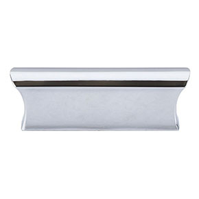 Top Knobs [TK552PC] Die Cast Zinc Cabinet Pull Handle - Glacier Series - Standard Size - Polished Chrome Finish - 2" C/C - 3" L