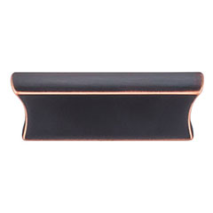 Top Knobs [TK552UM] Die Cast Zinc Cabinet Pull Handle - Glacier Series - Standard Size - Umbrio Finish - 2" C/C - 3" L