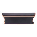 Top Knobs [TK552UM] Die Cast Zinc Cabinet Pull Handle - Glacier Series - Standard Size - Umbrio Finish - 2" C/C - 3" L