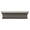 Top Knobs [TK553AG] Die Cast Zinc Cabinet Pull Handle - Glacier Series - Standard Size - Ash Gray Finish - 3" C/C - 4" L