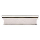 Top Knobs [TK553PN] Die Cast Zinc Cabinet Pull Handle - Glacier Series - Standard Size - Polished Nickel Finish - 3" C/C - 4" L