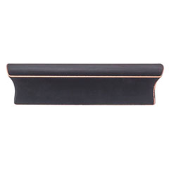 Top Knobs [TK553UM] Die Cast Zinc Cabinet Pull Handle - Glacier Series - Standard Size - Umbrio Finish - 3" C/C - 4" L