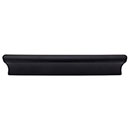 Top Knobs [TK554BLK] Die Cast Zinc Cabinet Pull Handle - Glacier Series - Oversized - Flat Black Finish - 5&quot; C/C - 6&quot; L