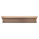 Top Knobs [TK554HB] Die Cast Zinc Cabinet Pull Handle - Glacier Series - Oversized - Honey Bronze Finish - 5&quot; C/C - 6&quot; L