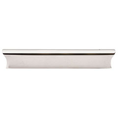 Top Knobs [TK554PN] Die Cast Zinc Cabinet Pull Handle - Glacier Series - Oversized - Polished Nickel Finish - 5" C/C - 6" L