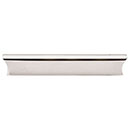 Top Knobs [TK554PN] Die Cast Zinc Cabinet Pull Handle - Glacier Series - Oversized - Polished Nickel Finish - 5&quot; C/C - 6&quot; L