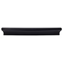 Top Knobs [TK555BLK] Die Cast Zinc Cabinet Pull Handle - Glacier Series - Oversized - Flat Black Finish - 6&quot; C/C - 8&quot; L