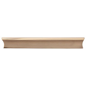 Top Knobs [TK555HB] Die Cast Zinc Cabinet Pull Handle - Glacier Series - Oversized - Honey Bronze Finish - 6" C/C - 8" L