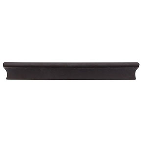 Top Knobs [TK555SAB] Die Cast Zinc Cabinet Pull Handle - Glacier Series - Oversized - Sable Finish - 6" C/C - 8" L