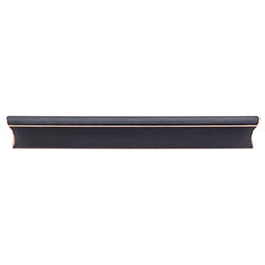 Top Knobs [TK555UM] Die Cast Zinc Cabinet Pull Handle - Glacier Series - Oversized - Umbrio Finish - 6" C/C - 8" L