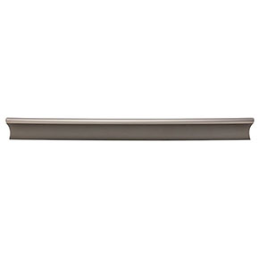 Top Knobs [TK557AG] Die Cast Zinc Cabinet Pull Handle - Glacier Series - Oversized - Umbrio Finish - 9 15/16" C/C - 12" L