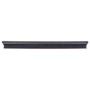 Top Knobs [TK557UM] Die Cast Zinc Cabinet Pull Handle - Glacier Series - Oversized - Umbrio Finish - 9 15/16" C/C - 12" L