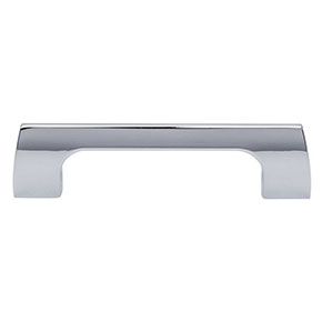 Top Knobs [TK543PC] Die Cast Zinc Cabinet Pull Handle - Holland Series - Standard Size - Polished Chrome Finish - 3 3/4" C/C - 4 1/2" L