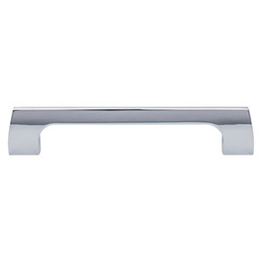 Top Knobs [TK544PC] Die Cast Zinc Cabinet Pull Handle - Holland Series - Oversized - Polished Chrome Finish - 5 1/16" C/C - 5 3/4" L