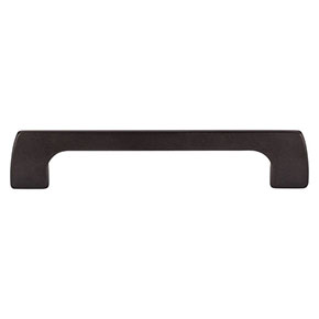 Top Knobs [TK544SAB] Die Cast Zinc Cabinet Pull Handle - Holland Series - Oversized - Sable Finish - 5 1/16" C/C - 5 3/4" L