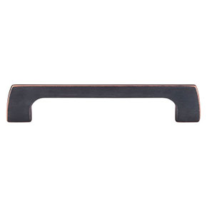 Top Knobs [TK544UM] Die Cast Zinc Cabinet Pull Handle - Holland Series - Oversized - Umbrio Finish - 5 1/16" C/C - 5 3/4" L